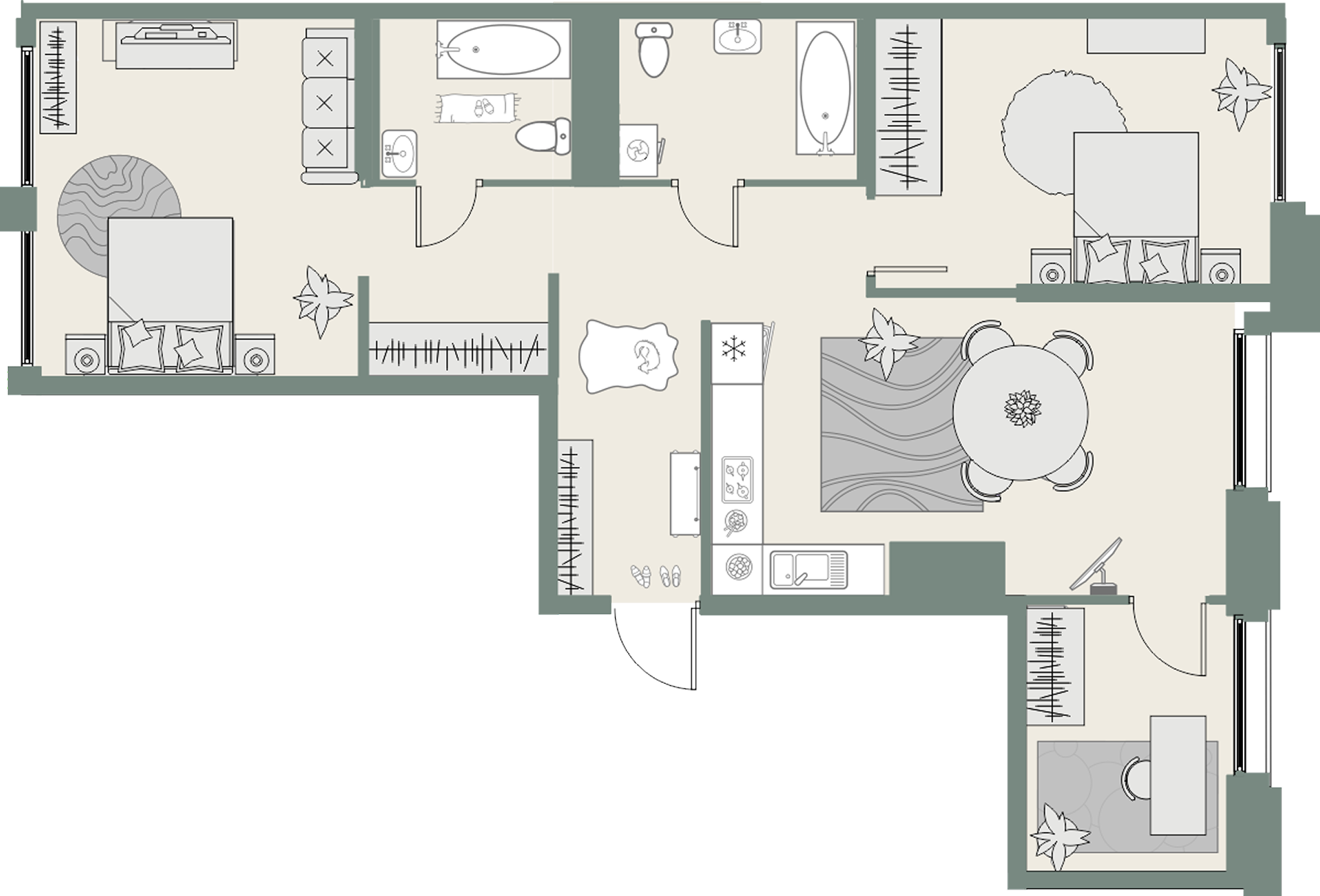 Европланировка 3е