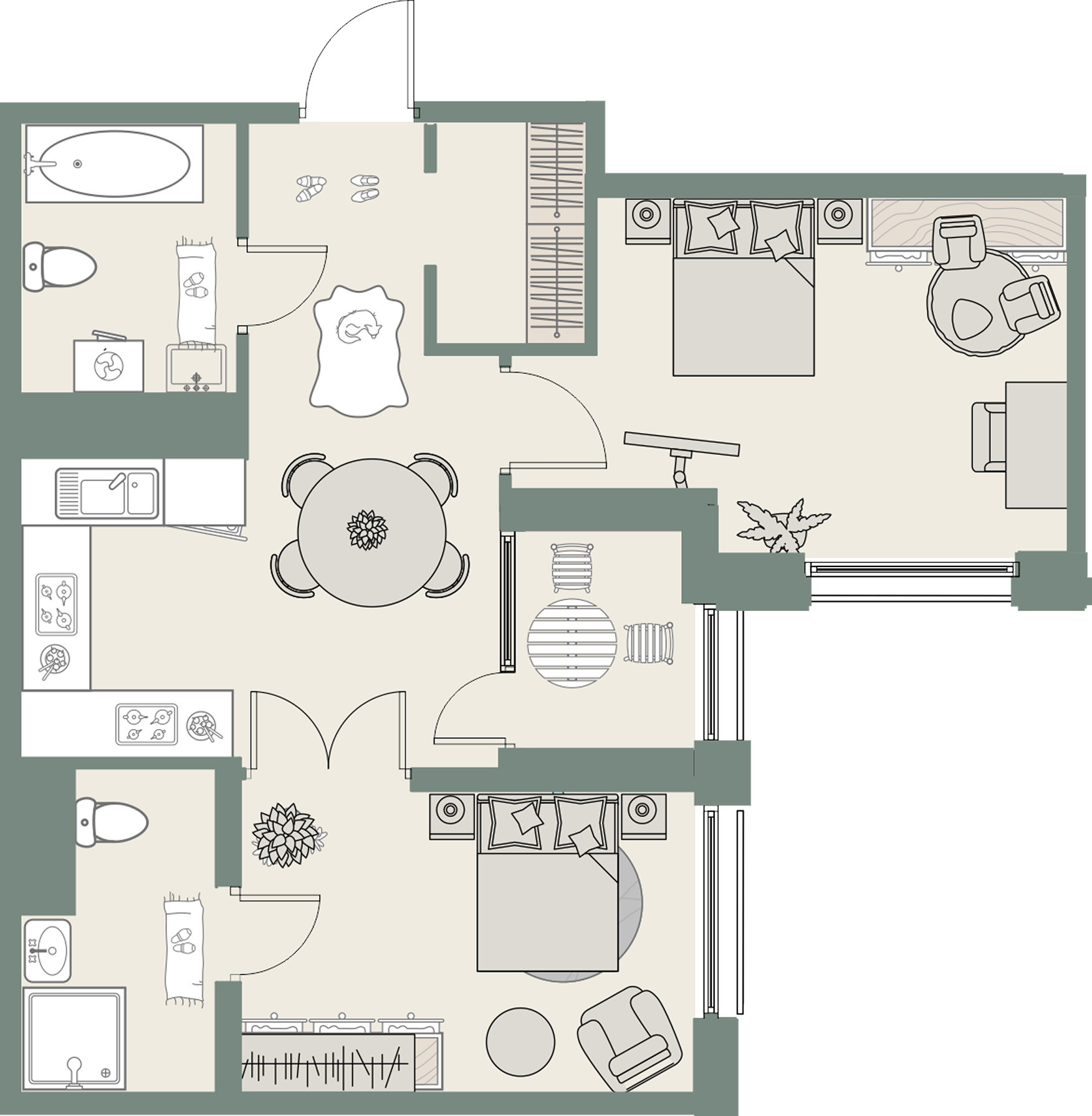 Европланировка 3Е